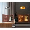Engagement Gift Light Up Rotating 4x6 Picture Frame - Wedding