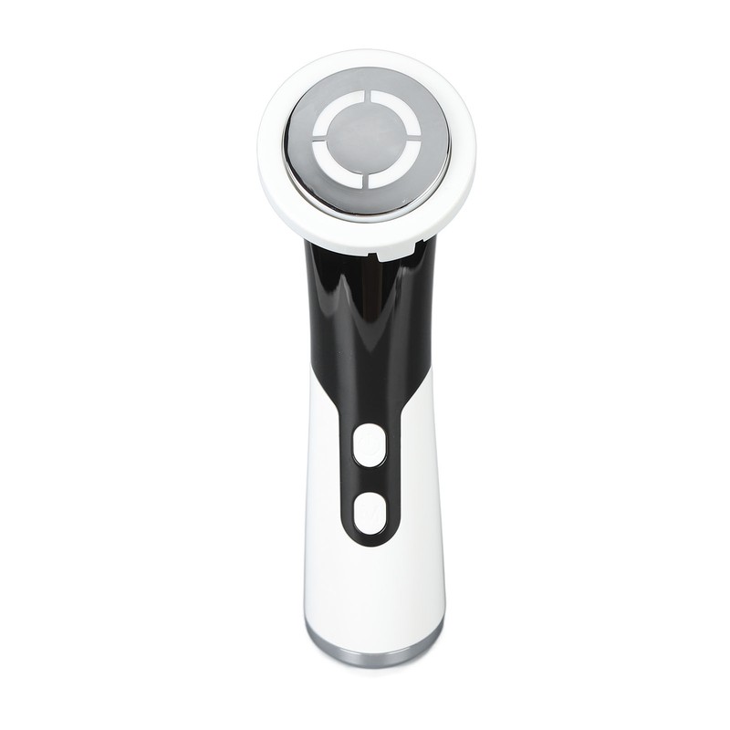 USB Muti Function Facial Massager Red Blue Led Heating Vibration