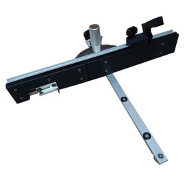 Viking Mountain Tool Works 27 Position Precision Miter Gauge With combination Box Joint Fence and Stop for Table Saw Band Saws, Router Tables Sanders