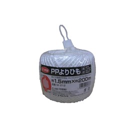 yutaka Makeup than PP string white 1.5 mm X 200 m Medium – 212 