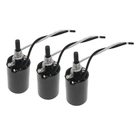 E26 Medium Base Phenolic Socket,E26 Socket with Rotary Knob Switch (3-Pack)