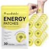 Arkture Energy Patches, Plant-Based Formula Patch with Caffeine, Red Ginseng,