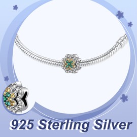 Simphman 2024 Graduation Charms Dangles Made of 925 Silver for Bracelets and Necklaces, Graduation Gift for Women, Girls, Family and Friends, Cubic Zirconia