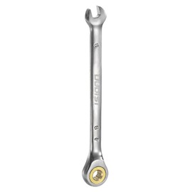 HARFINGTON Ratcheting Combination Wrench Metric, 6mm, Extra Long 12 Point 72-Tooth CR-V Wrenches Tool for Mechanical Repair