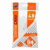 [48 Piece] Better Best White Disposable Plastic Cutlery Set, Assorted