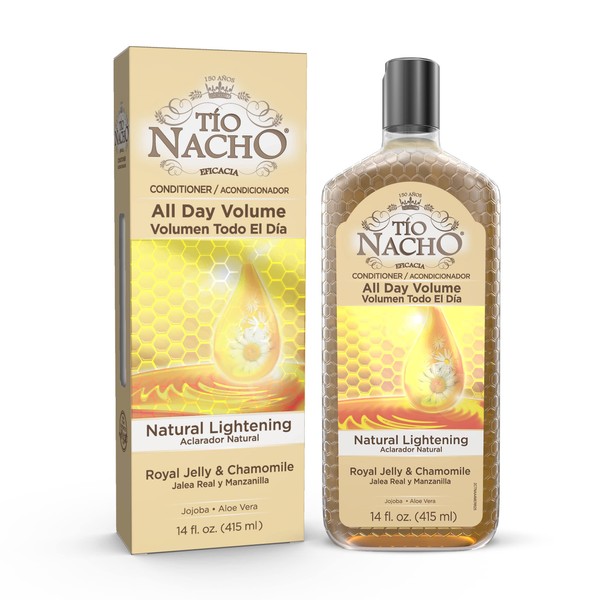 Tio Nacho All Day Volume Natural Lightening Conditioner with Royal Jelly and Chamomile, 14 Ounces