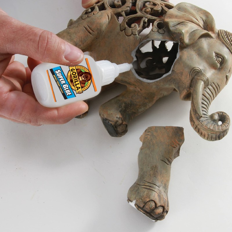 Gorilla Super Glue XL, Clear Glue, 25 Gram (Pack of