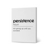 HB Art Design Persistence not Giving Up Until You Succeed