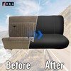 Fioqe Custom Fit Bench Seat Covers for Chevy 1973-1999 C/K
