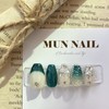 Snowy Meadow Nail Tips - Long Point / 눈내린초원 네일팁