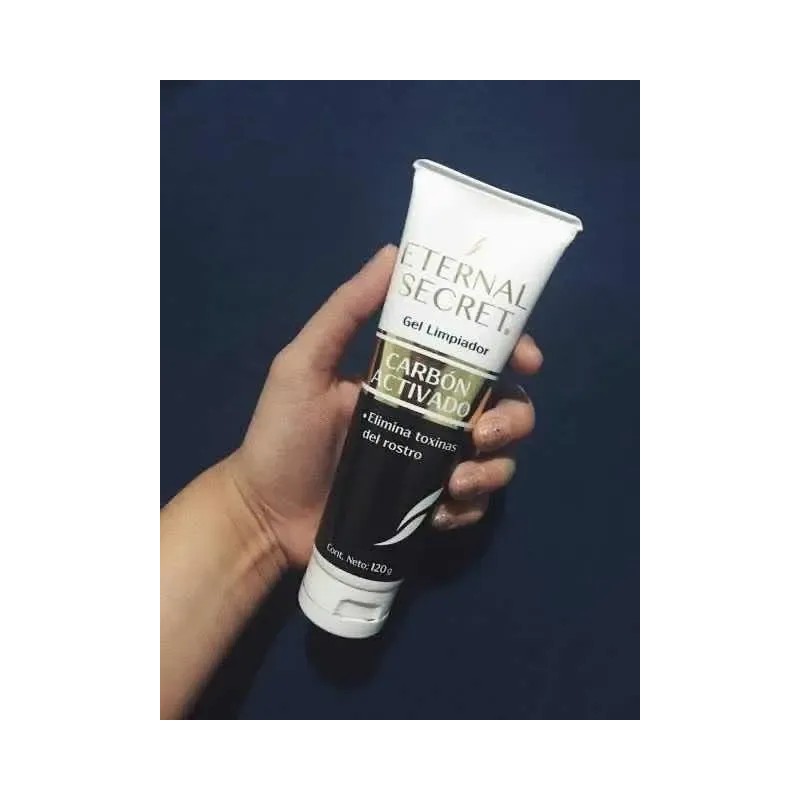 Gel Limpiador Facial Con Carbón Activado Unisex Eternal 120g