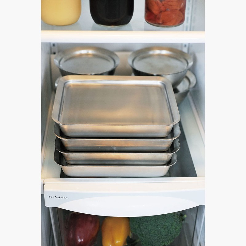 Wahei Freiz La Base Draining Basket, Stainless Steel Corners