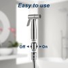LWLWA Plastic Shut-off Valve, Fully Galvanised Diverter Valve Shower, One-Click