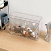 NINEWEEN Clear Dishwasher Detergent Pod Holder for Kitchen Cabinet, Plastic