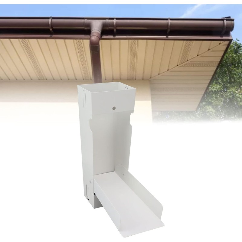 Downspout Water Diverter 3x4in – Sistema de Recolección de Agua