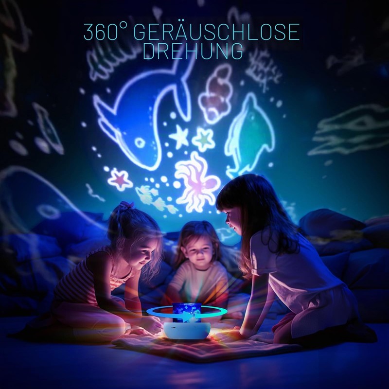 Diboniur Starry Sky Projector Children with 22 Films, Snooze Lights