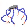 Flexible Arm Workbench 6‑Arm Clamp Aluminum Alloy Welding Table Assembly
