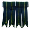 AAR Tartans Kilt Flashes with Heavy Buckle Elastic Adjusters Fit,