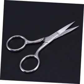 Ipetboom 3sets Facial Scissors Portable Small Eyebrow Hair Scissors Set Metal 6pcs*3