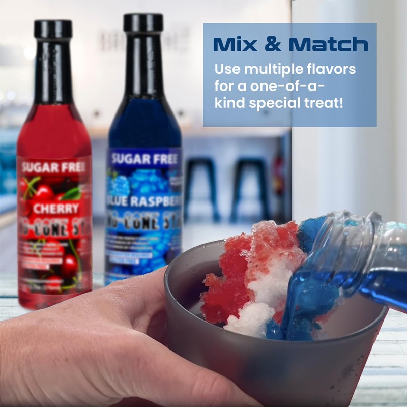 12.7oz Sugar Free Sno-Cone Syrup (12-Pack)