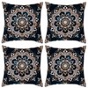 Betadistor Black Cushion Covers 4 Pack 45 x 45 cm