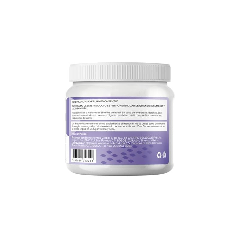 Myo Inositol y D-Chiro Inositol en Polvo, Suplemento 130g