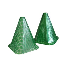 Xclou Cloche in Green, Plant Hat as a Mini Cloche Pack of 10 Mini Greenhouse Plant Protection, Plant Protection Cover as a Mini Plant Greenhouse Bell Growth Aid & Cloche