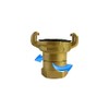 Brass GEKA Type Hose Quick Connect Adapter Claw Fitting Pipe