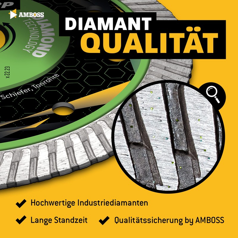 Anvil Diamond Cutting Disc Diameter 180 x 1.6 mm x