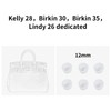 Transparent Silicone Handbag Feet Protectors, Precise-Fit Purse Bottom Stud Covers
