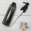 2 Pcs Empty Refillable Lotion Pump Bottles Plastic Travel Cap