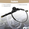 QUARKZMAN Automatic Transmission Shift Cable No. 15268403 for Hummer H2