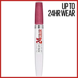 Maybelline SuperStay 24 2-Step Liquid Lipstick Makeup, Timeless Rose, 1 kit