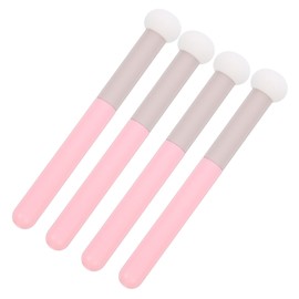 VICASKY 4pcs Mushroom Head Makeup Sponges Portable Concealer Applicator for Foundation Eye Creams Powders Skin Friendly and for Blending and Coverage
