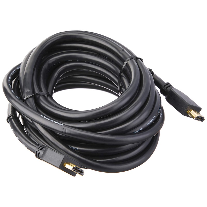 OHM VIS-C50HD-K High SPEED HDMI Cable with Ethernet Support 3D