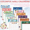 GuassLee Extra Large Wall Calendar 2025-2026, 19-Month Vertical Wall Calendar