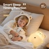 MAGOHMT Squishy Night Light for Kids, Bear Silicone Night Light