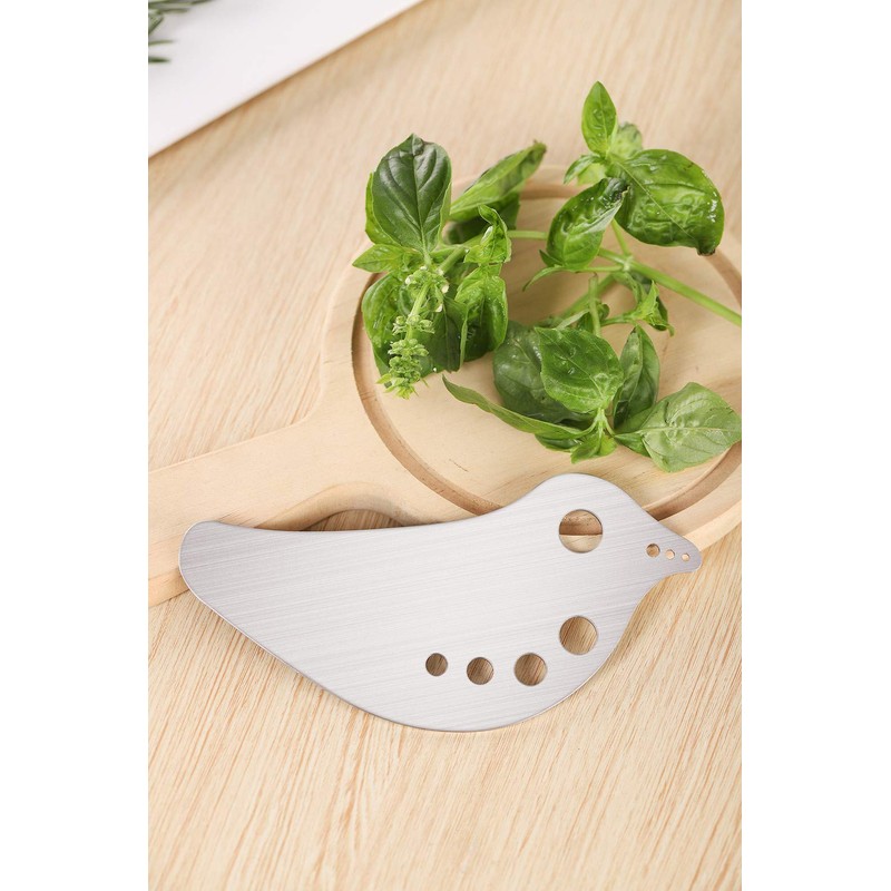 Lefipet Herb Stripper,Stainless Steel Kitchen Herb Leaf Stripping Tool with