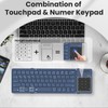 Nillkin Pocket Foldable Wireless Keyboard with Touchpad Number Pad for