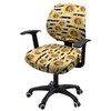 Office Chair Cover Stretchable Computer Desk Chair Seat Covers 2