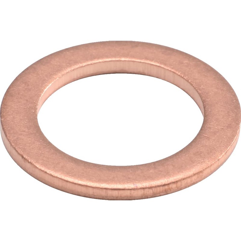 KS Tools 970.0040 Copper sealing rings assortment, Ø 5-17.5mm, 150