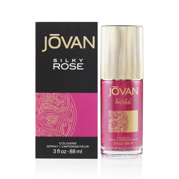 Jovan Cologne Spray, Silky Rose, 3 Ounce