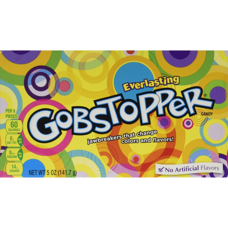 Wonka Everlasting Gobstopper Theatre Box, 5 Ounce (Pack of 2)