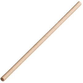 World Centric Sustainable Kraft Paper Straws, Wrapped, 8", Natural, 6,000/carton