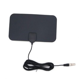 DollaTek Indoor Mini Digital TV Antenna 50 Mile Range Signal Amplifier F-TV Compatible HDTV 4K