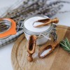 2 x Hofmeister® Scoops Olive Wood Dosing Spoon Spice Scoop