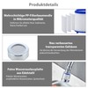 VZU Pack of 2 Tap Filters, 360° Water Filter Tap