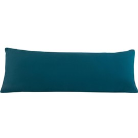 bigpawl Blue-Green Body Pillowcase, Long Pillow Case, Microfiber Body Pillow Cover, Pillow Case with Envelope Closure, Soft and Breathable Pillowcase (20x54 Inches, 1 Pack)