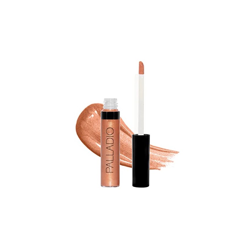 Palladio Lip Gloss, Brillo de Labios No Pegajoso, Ofrece Color