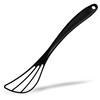 Seki Japan Flat Whisks for Cooking, Egg Utensils 9.9 inch
